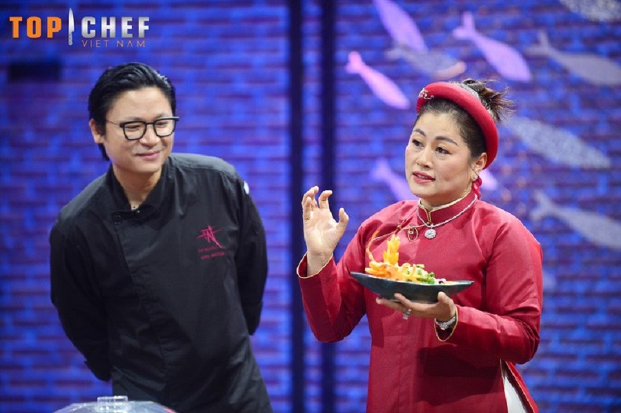 Chiếc gỏi cuốn dài hơn 3 mét xuất hiện tại Top Chef Việt Nam Top Chef Vietnam
