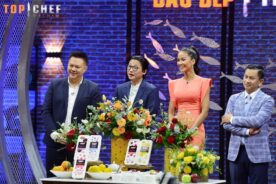 Hai Hoa hậu thử thách đầu bếp Top Chef với sản phẩm trái cây tươi chế biến